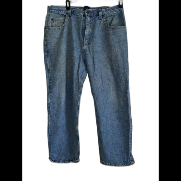 Men’s Vintage Smith’s Workwear Jeans 5 Pockets Short Size 36x30 - Picture 1 of 6